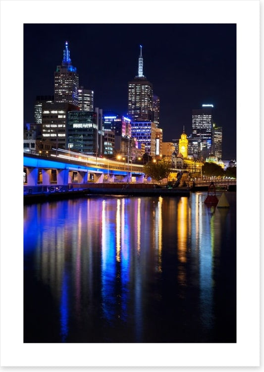 Melbourne by night