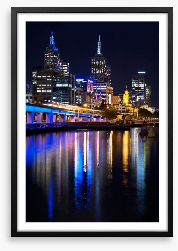 Melbourne by night