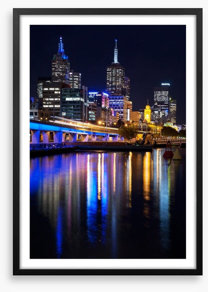 Melbourne by night