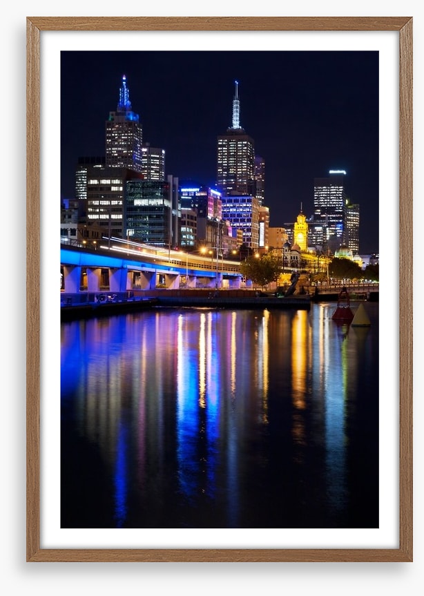 Melbourne by night