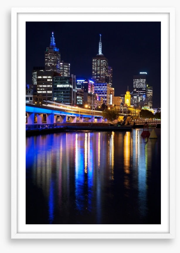Melbourne by night