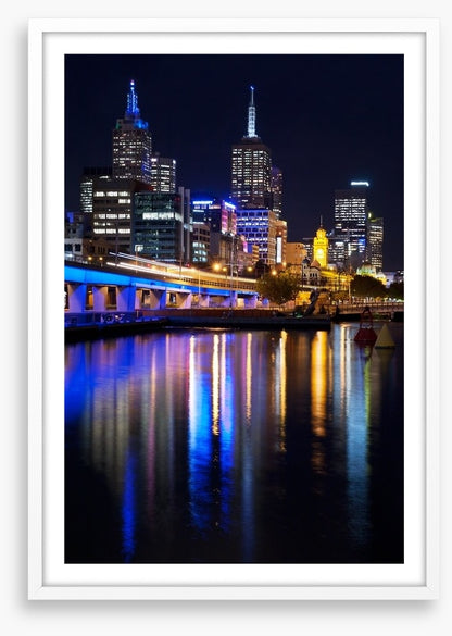 Melbourne by night