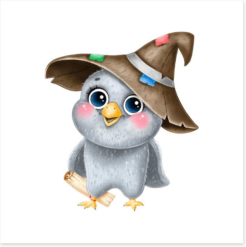 Little wizard owl