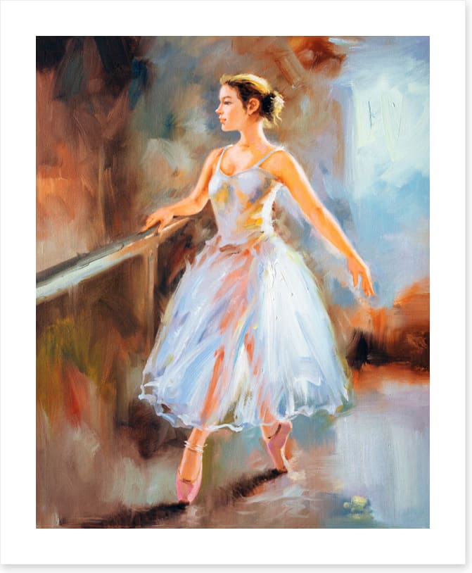 On pointe