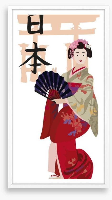 Geisha and Kanji