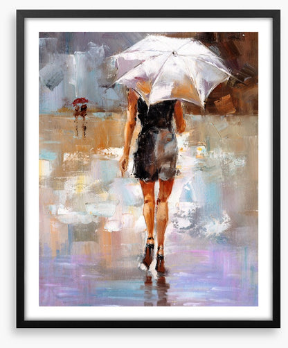Stilettos in the rain
