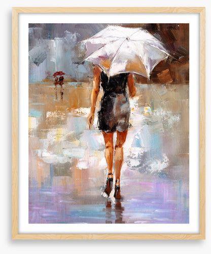 Stilettos in the rain