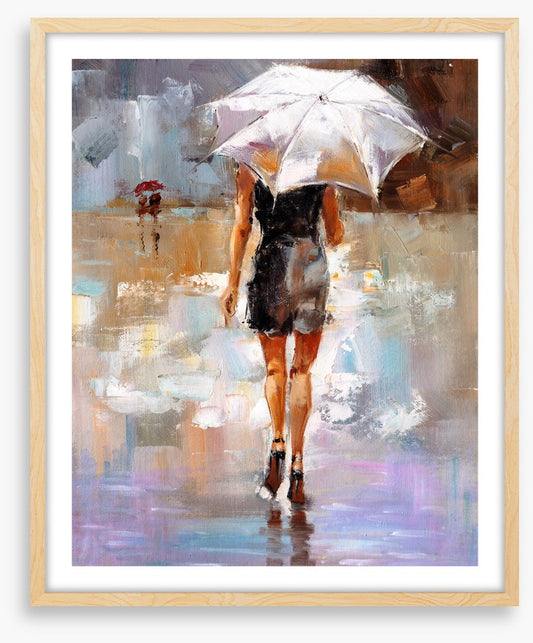 Stilettos in the rain