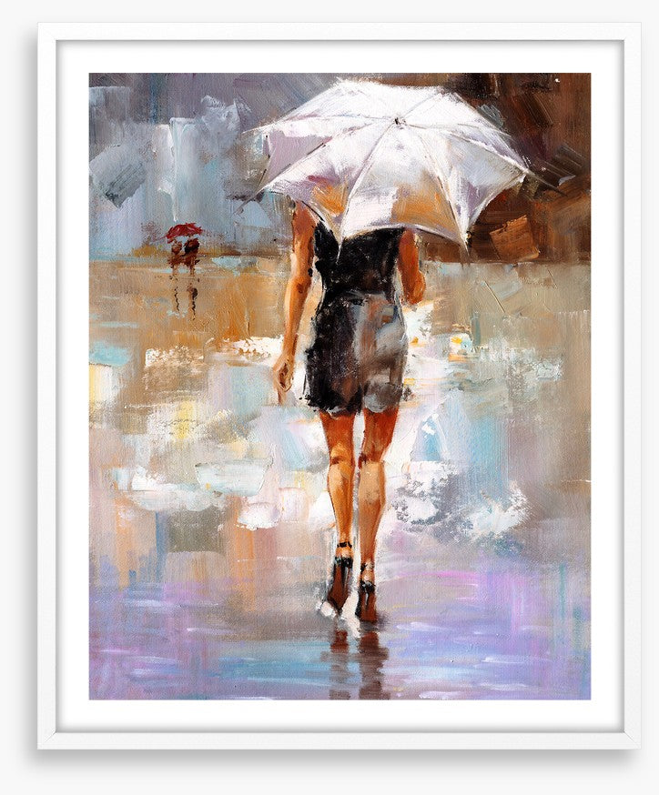 Stilettos in the rain