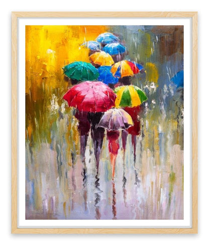 The umbrella parade