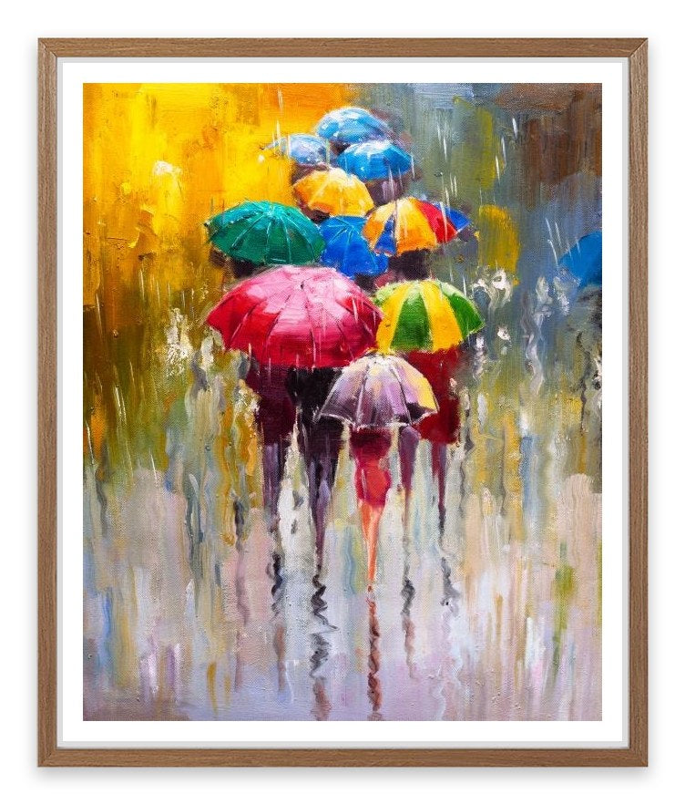 The umbrella parade