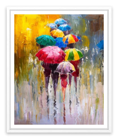 The umbrella parade