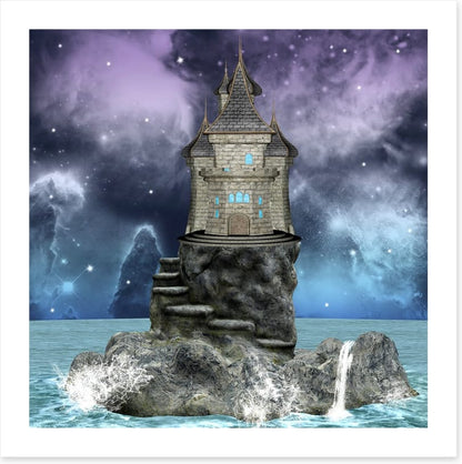 Starry sea castle