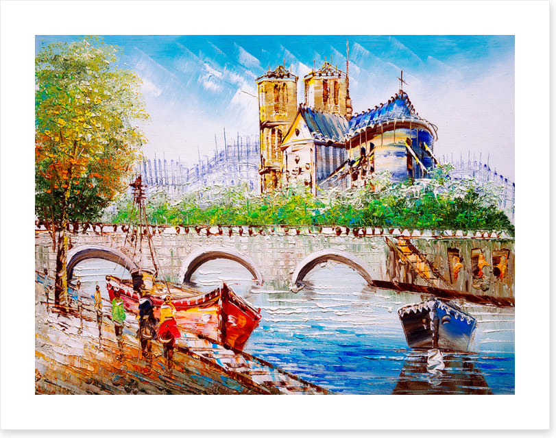 Across from Notre Dame