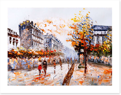 Autumn stroll in Paris