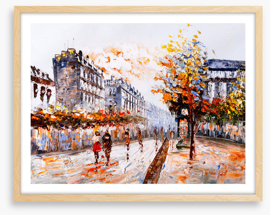 Autumn stroll in Paris