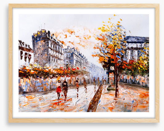 Autumn stroll in Paris