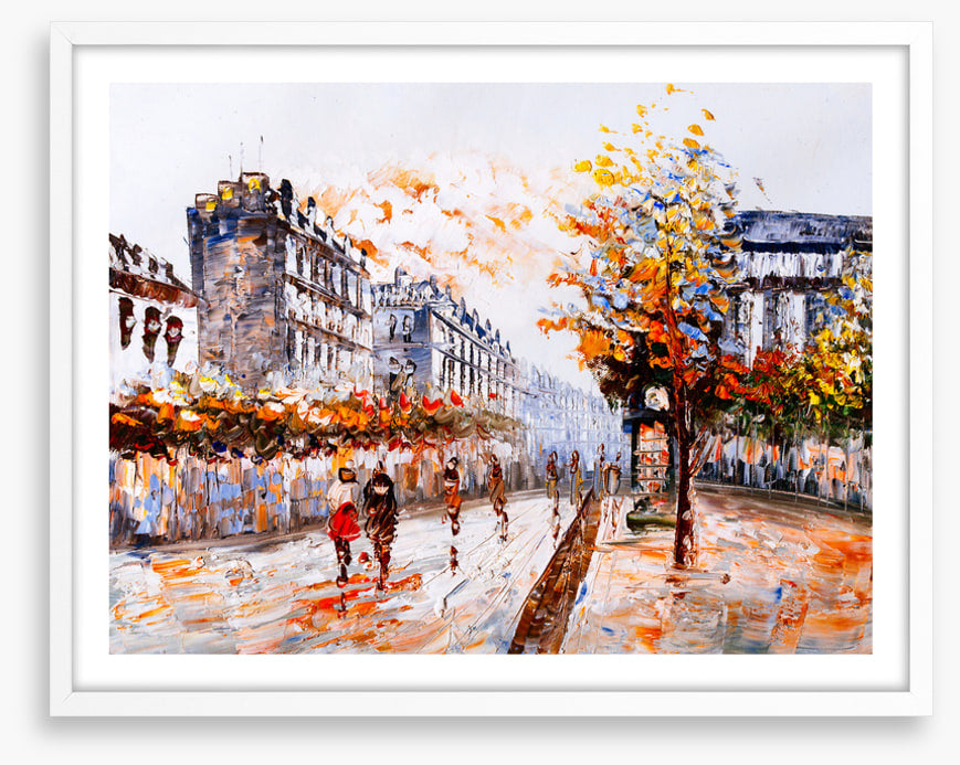 Autumn stroll in Paris
