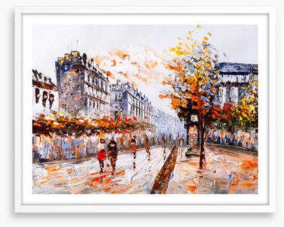 Autumn stroll in Paris