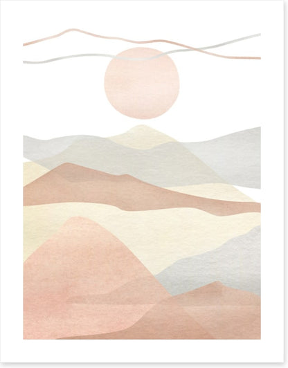 Desert sun