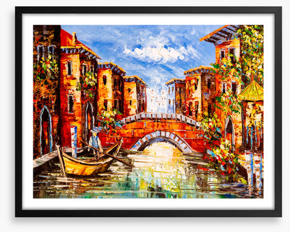 The sunny canal