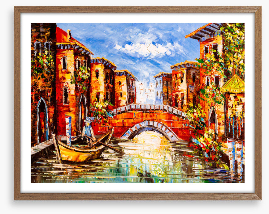 The sunny canal