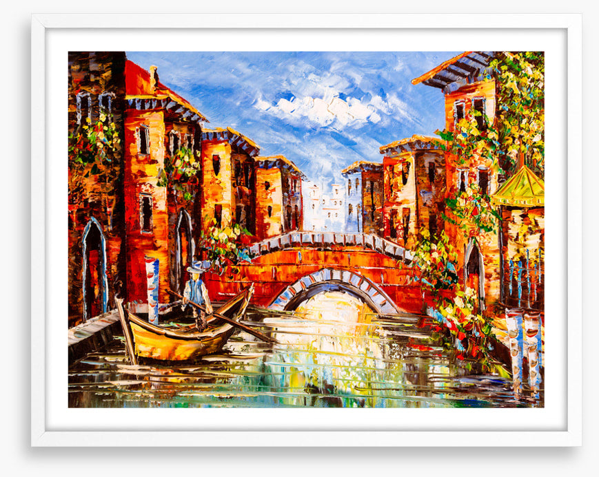 The sunny canal