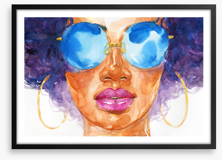 Behind the sunnies