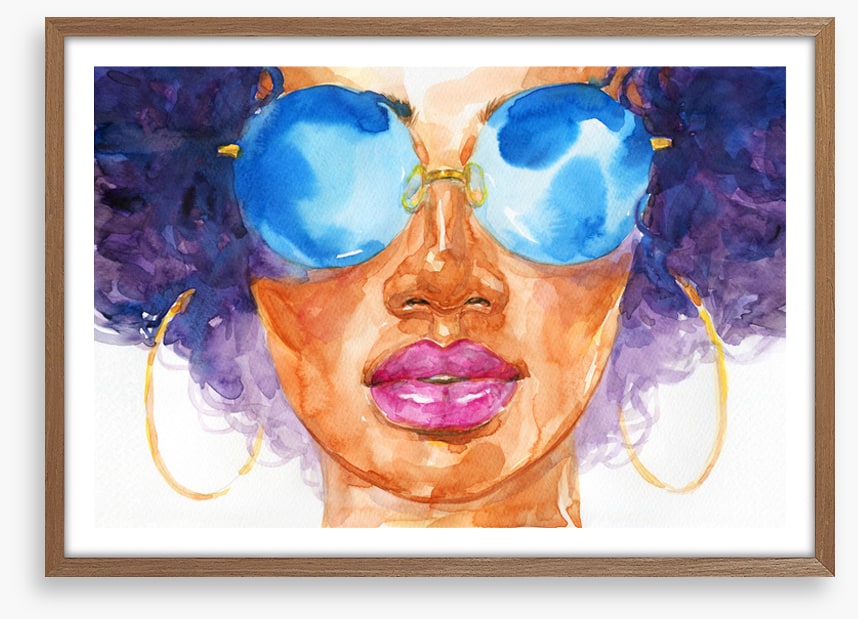 Behind the sunnies