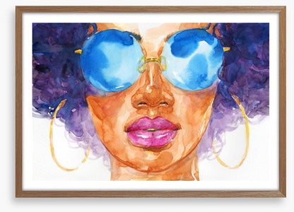 Behind the sunnies