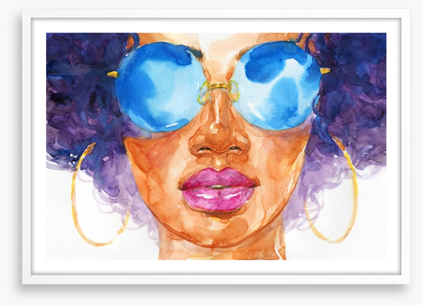 Behind the sunnies