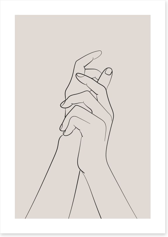 Holding hands