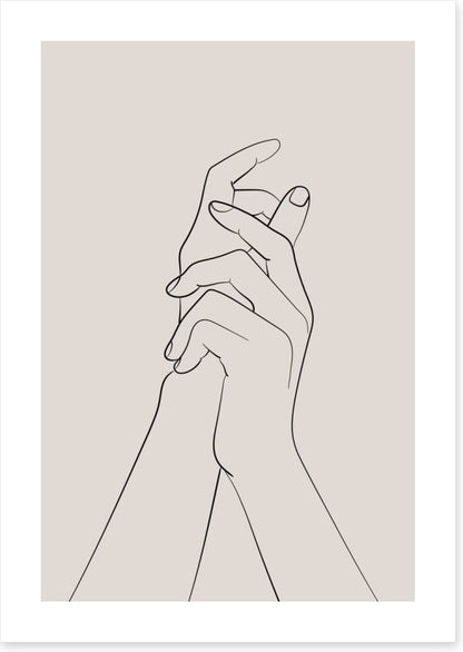 Holding hands