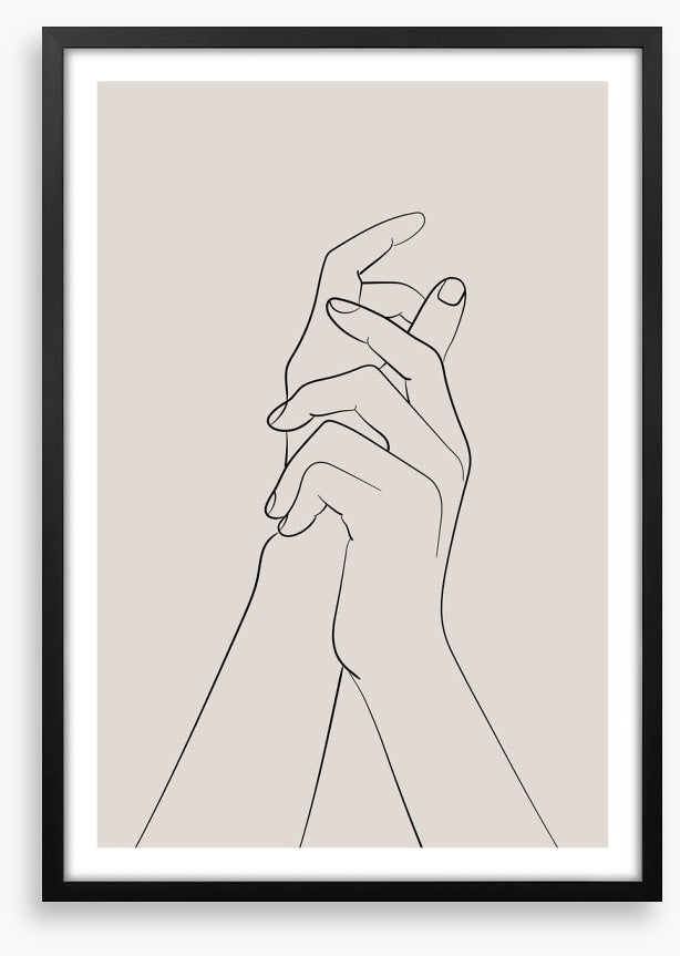 Holding hands