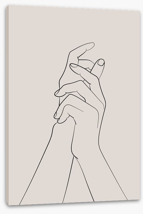 Holding hands