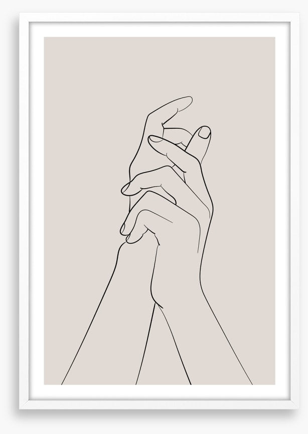 Holding hands