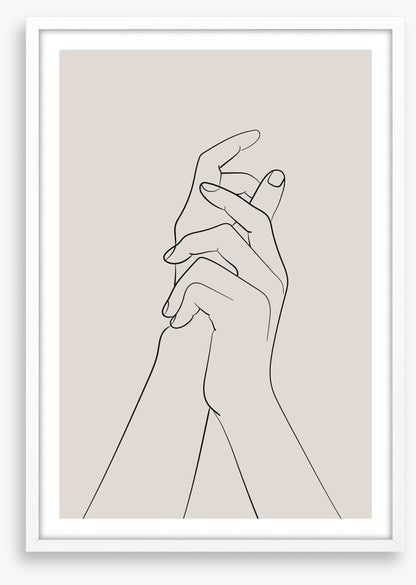 Holding hands