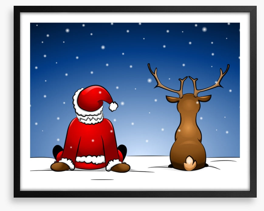 Waiting with Santa