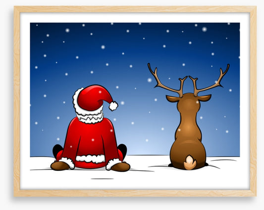 Waiting with Santa