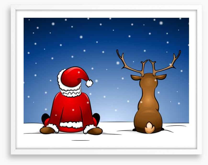 Waiting with Santa