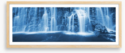 Evening waterfall panoramic