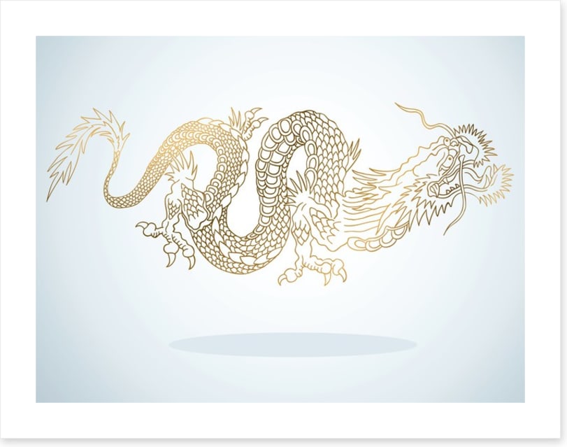 Golden dragon
