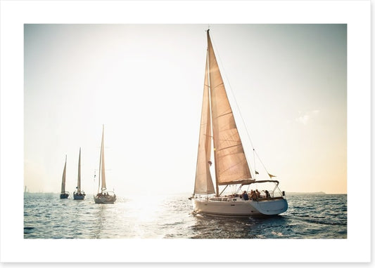 Dusk sailing