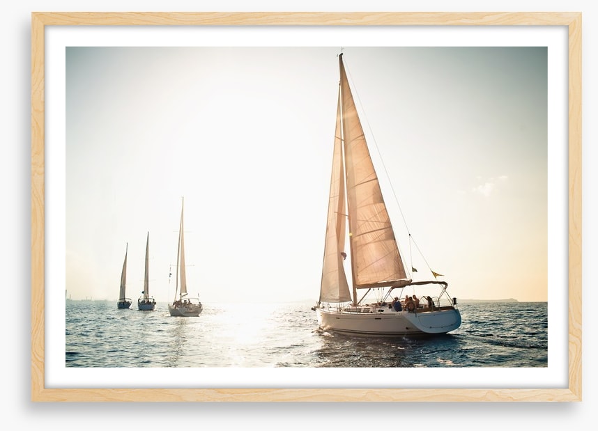 Dusk sailing
