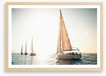 Dusk sailing