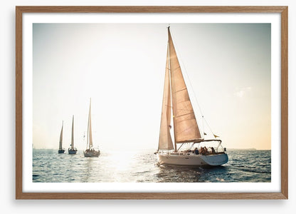 Dusk sailing