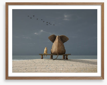 Together on the beach
