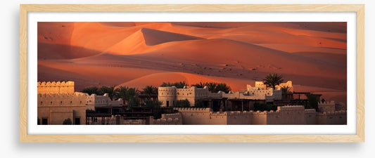 Desert dwellings panorama