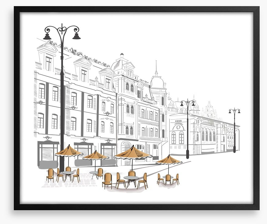 Bistro in the boulevard