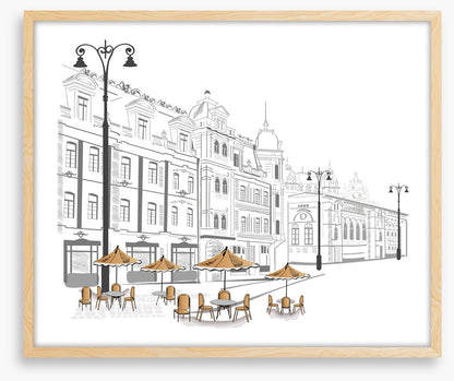 Bistro in the boulevard